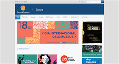 Desktop Screenshot of cultura.ad